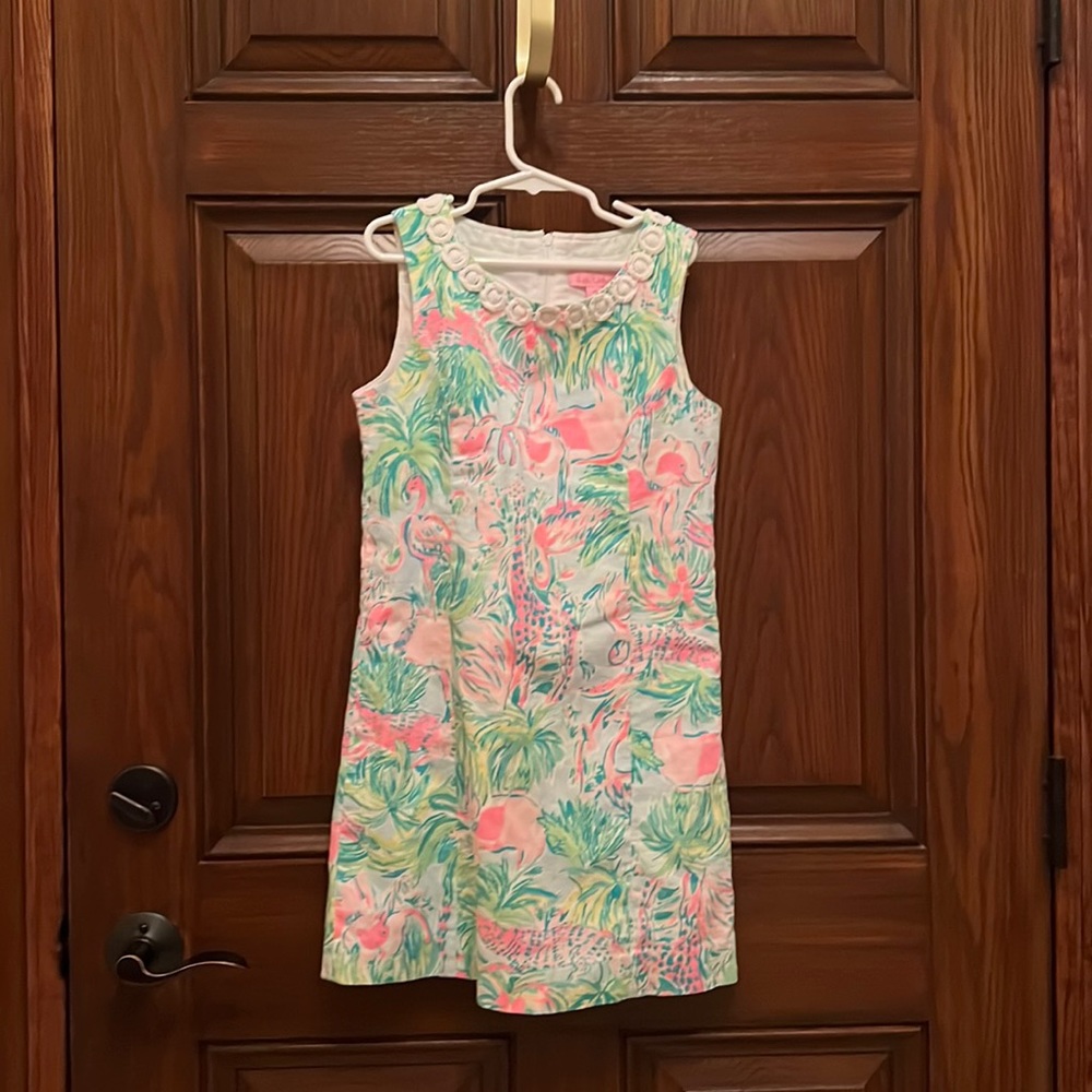 Girls Lilly Pulitzer floral dress
